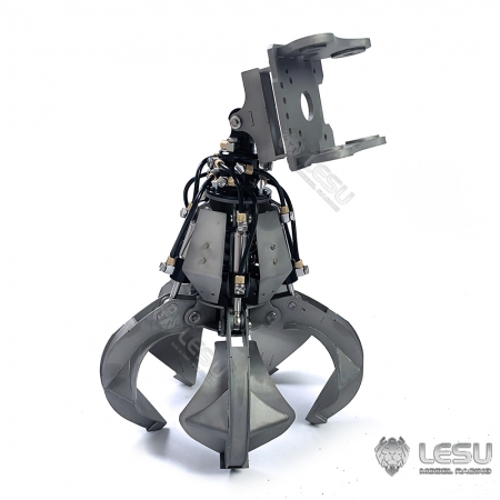 Preview: Hydraulischer Schrottgreifer für Lesu Kettenbagger und Volvo Ec160e
